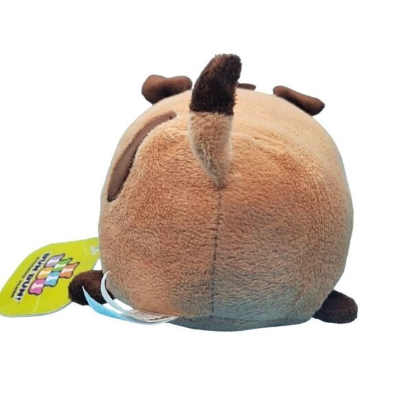 NWT Bun Bun Pup Pup 8" Stacking Plush Toy Brown Puppy Dog Stuffed Animal - Picture 7 of 9